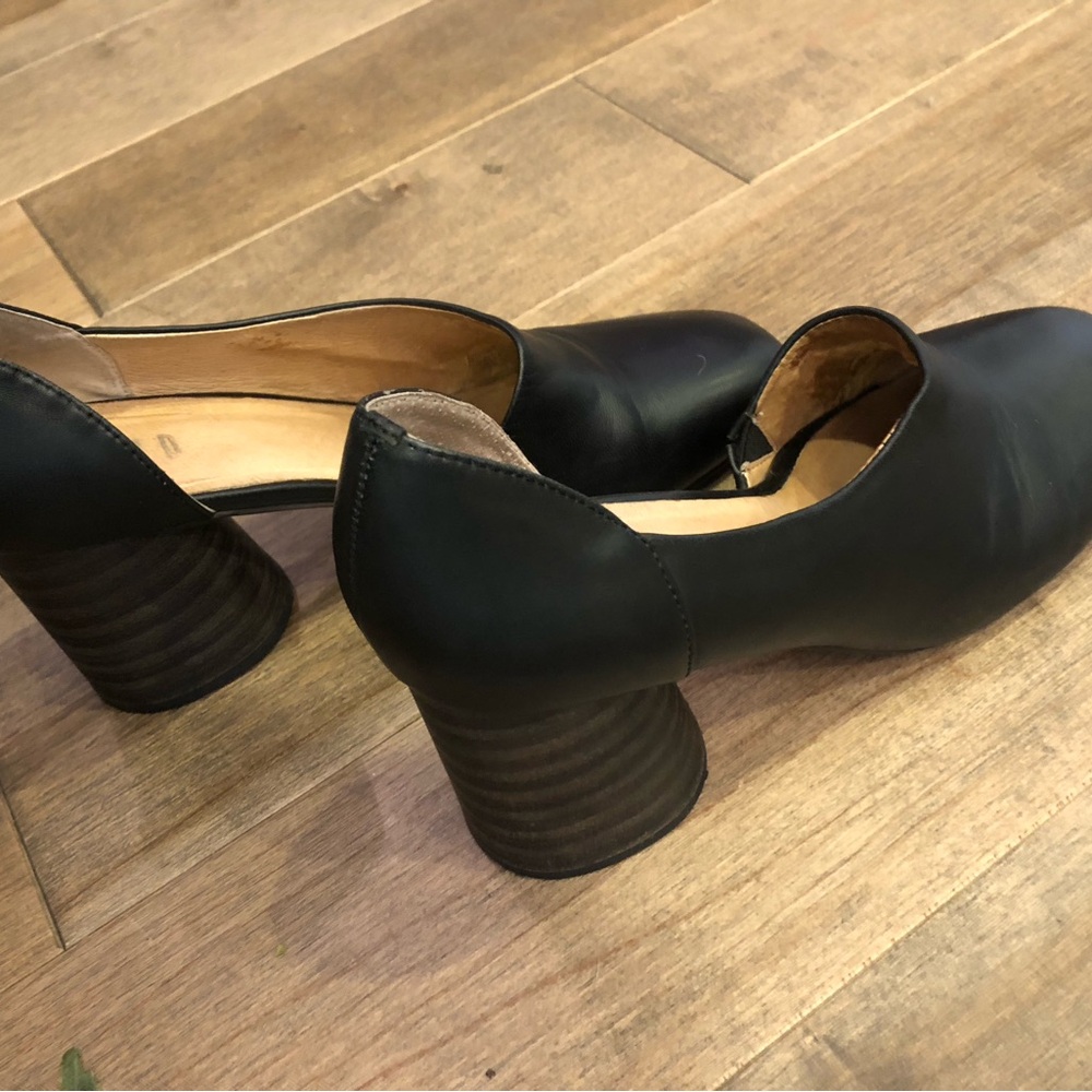 Silent D for Anthropologie Elegant Black Women's Heels EUC